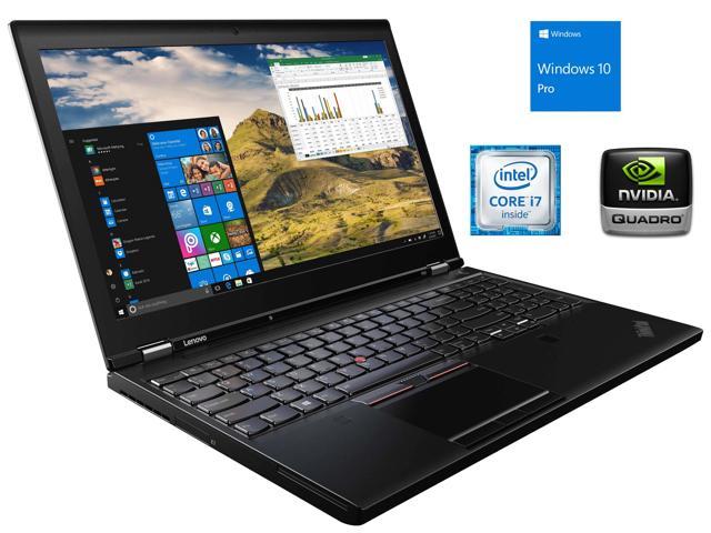 THINKPAD P50 XEON E3-1505 V5 RAM DDR4 16G SSD 512G QUADRO M2000 4G IPS FULL HD 15.6 INCH