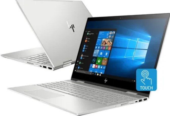 HP ENVY X360 15 CORE I7 8550U RAM DDR4 12G SSD 256G IPS FULL HD 15.6 INCH