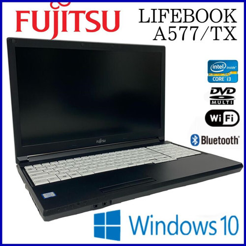 LAPTOP FUJITSU LIFEBOOK A577 CORE I3 7130U RAM DDR4 8G SSD 256G 15.6 INCH