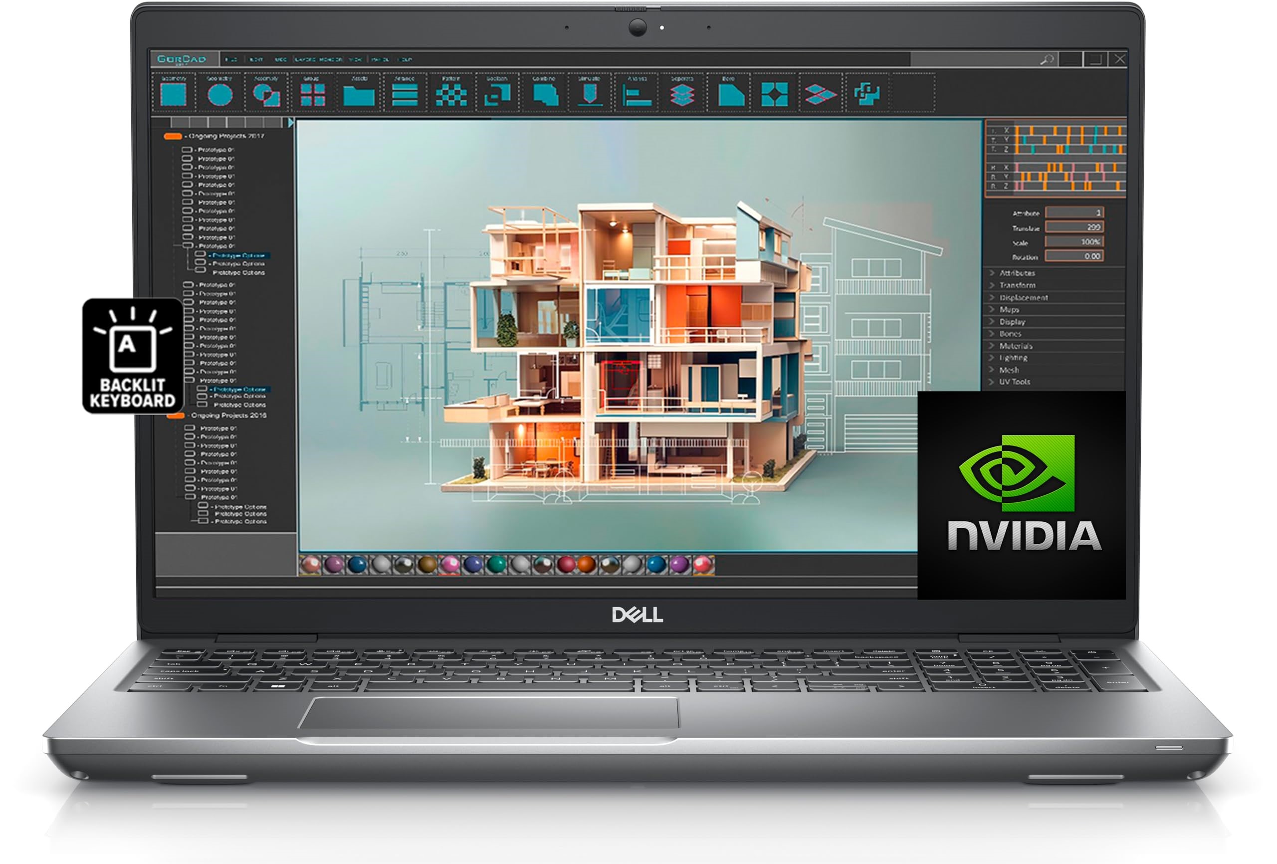 DELL PRECISION 3571 CORE I7 12800H RAM 16G SSD 512G FULL HD 15.6 INCH